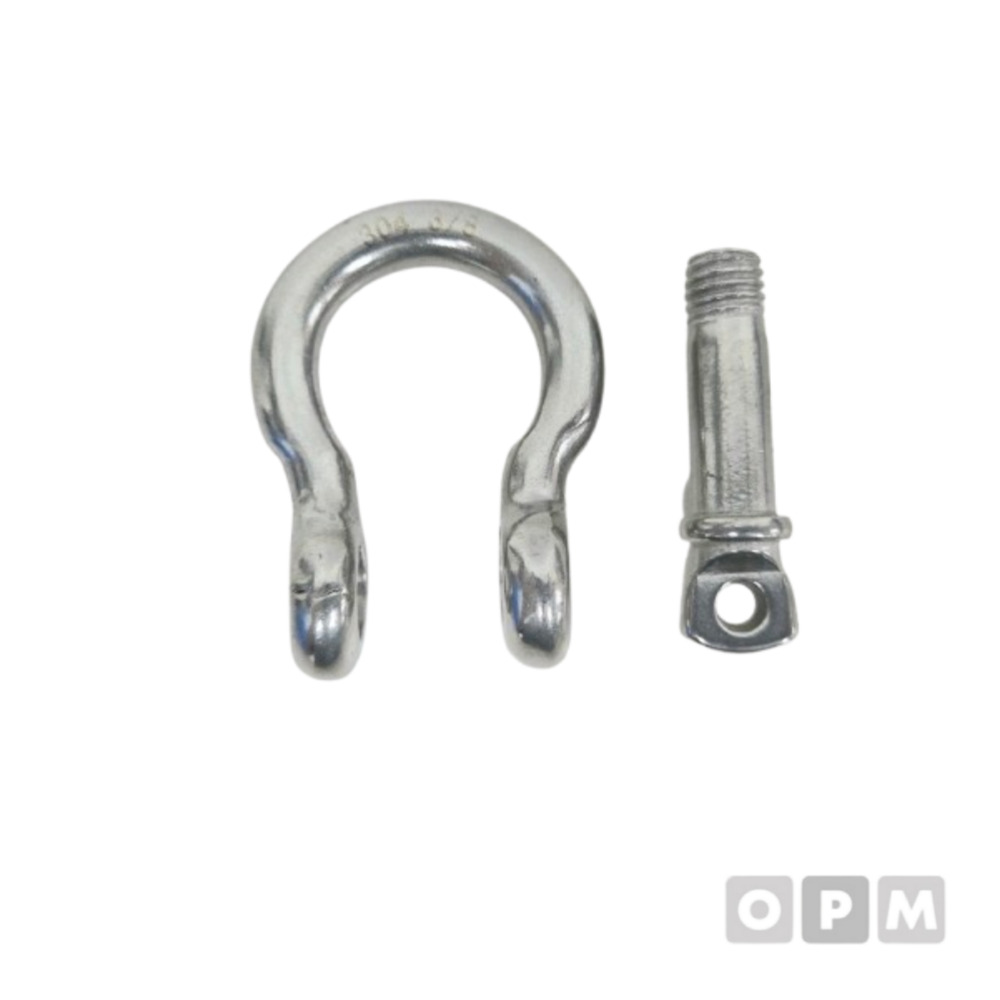 OPM 스텐 고장력 샤클 D형 1/2