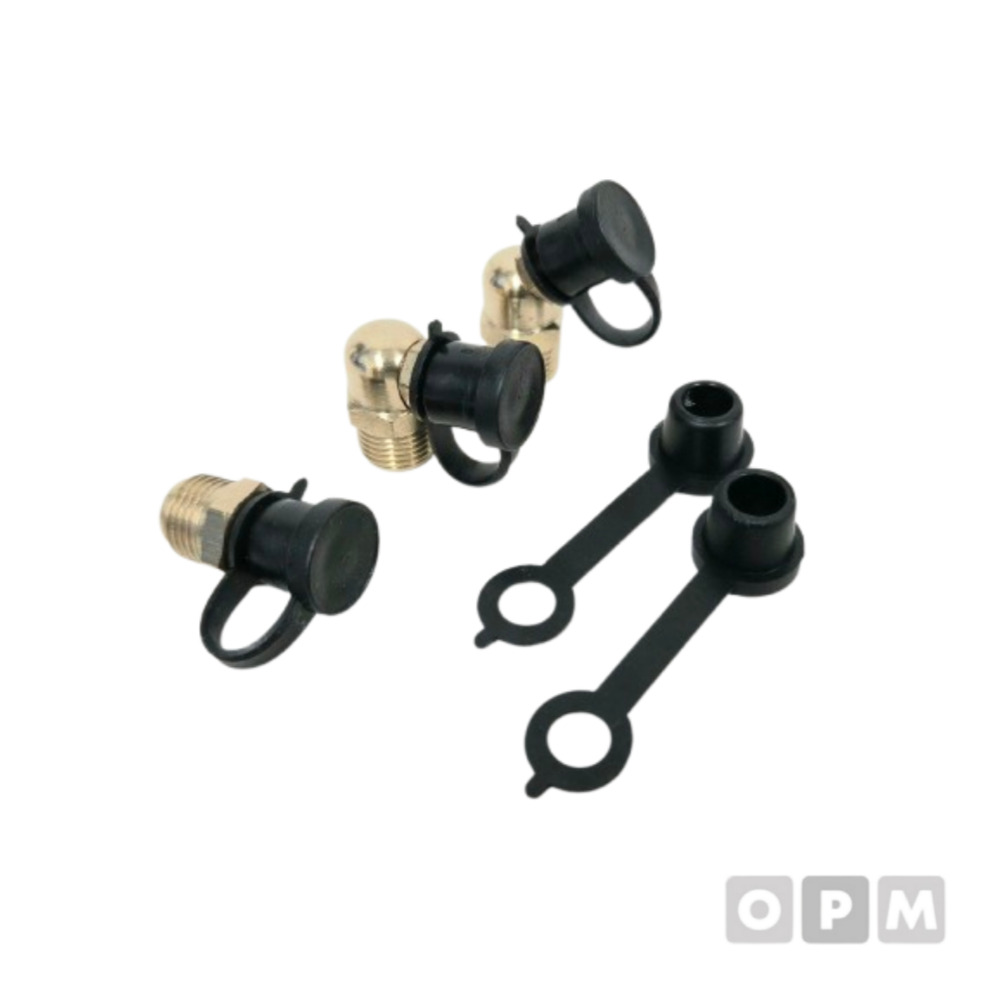 OPM 검정 구리스캡 그리스마개(1000개)